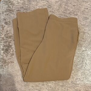 Alfred Dunner Women's Tan Chinos